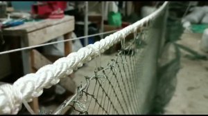 Делаем бредень 10м.