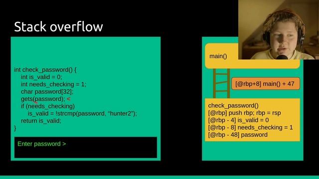 Binary Exploitation Intro (#1 - Stack) смотреть онлайн