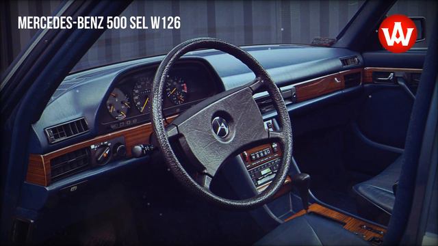 1982 Mercedes-Benz 500 SEL W126 The Reference S-class