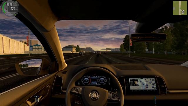 City Car Driving. Шкода Карок смотреть онлайн