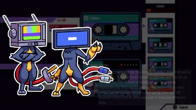 These Scrapped Cassette Beasts Designs are SICK! | With Developer Comments смотреть онлайн