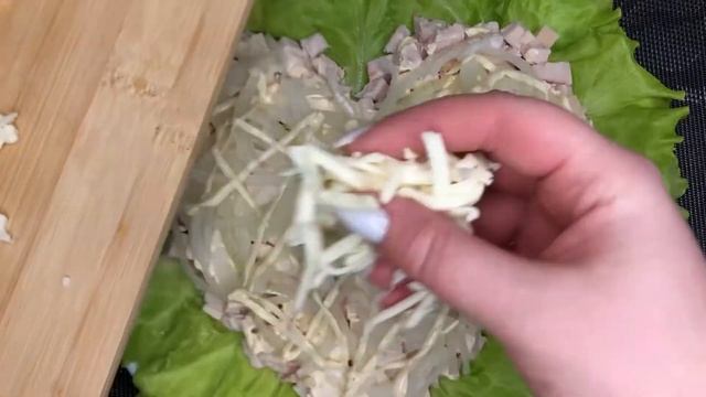 Салат "Сердце"- покорит всех! Вкусный и простой рецепт, к 14 февраля и на любой праздничный стол смотреть онлайн