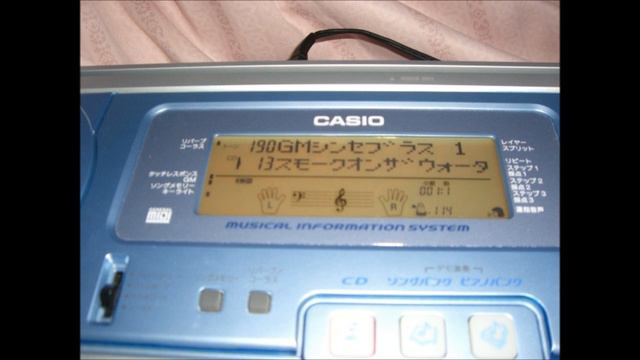 Casio　LK-280CDTV:SMOKE ON THE WATER смотреть онлайн