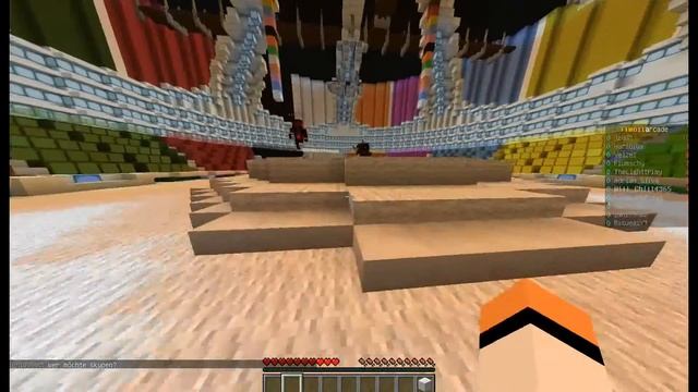 Minecraft Arcade Games: Первая игра на сервере Timolia смотреть онлайн