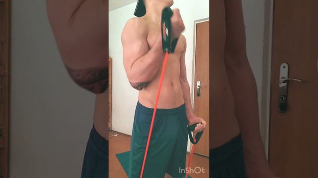 Прокачал Руки с помощью резины ?? Всем спорт