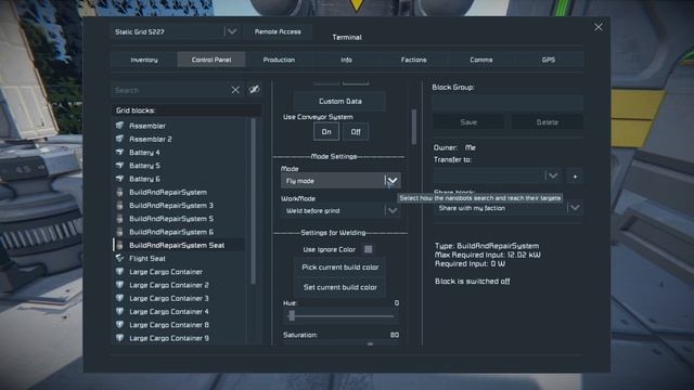Space Engineers Nanobot Build And Repair System Tutorial. смотреть онлайн