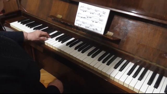 Красивые этюды. Выпуск-18.Черни  Этюд Ре мажор