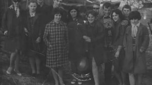 Голуби целуются на крыше