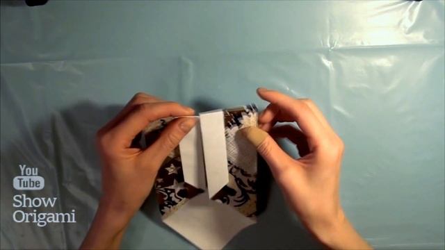 Как сделать ВИЗИТНИЦУ ДЛЯ ДИСКОНТНЫХ КАРТ своими руками (оригами) смотреть онлайн