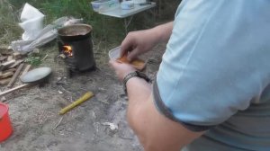 ЭТО ОЧЕНЬ ВКУСНО!!! РЫБАЛКА и ГОТОВКА на БЕРЕГУ. НАГЛЫЙ ночной ГОСТЬ.