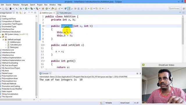 Lecture 63: Java Programming Tutorial Inheritance Part 1 in Amharic | በአማርኛ смотреть онлайн