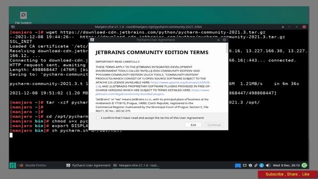 Manjaro / Arch - How To PyCharm Python IDE On Manjaro 21.2.0 Linux смотреть онлайн