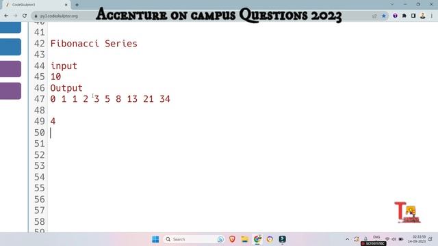 11 Sep : Accenture On campus latest coding questions | Accenture Assessment test 2023 смотреть онлайн