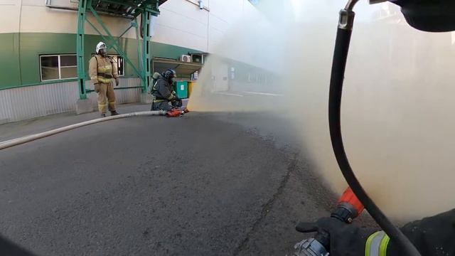 В Ярославле состоялись межведомственных учения, связанные с химическими выбросами на заводе