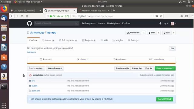 Jenkins Tutorial For Beginners 12 - How to setup Jenkins for a Maven project смотреть онлайн