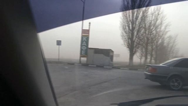 Пыльная буря. Белая Калитва. Ростовская область 28.03.2022 смотреть онлайн