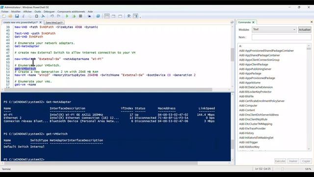 Hyper-V with Powershell : Automate VM Creation смотреть онлайн