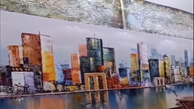 Быстрая доставка ручная роспись современный пустынный пейзаж картина маслом на холсте для гостиной смотреть онлайн