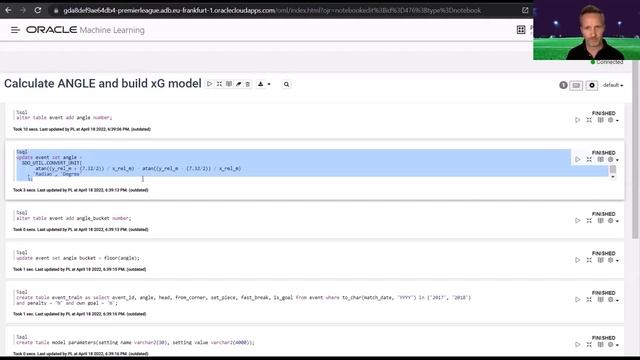 TCD (9/2022) - Oracle Machine Learning in Football - Expected Goals смотреть онлайн