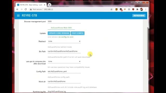 Install AdGuard Home di STB HG680P OpenWrt смотреть онлайн