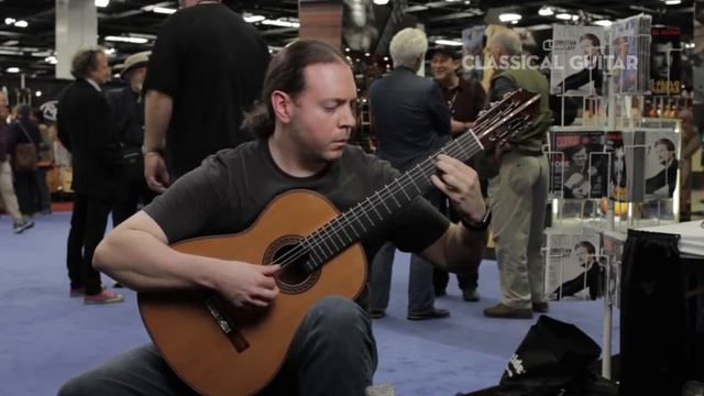 Evan Hirschelman - live performance for Classical Guitar Magazine, NAMM 2016 смотреть онлайн