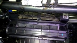 работа заслонки вентилятора печки киа рио