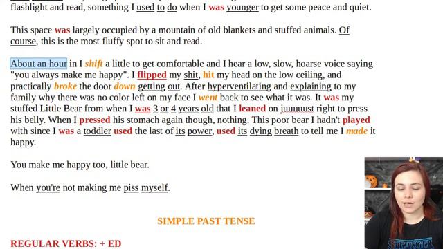 SIMPLE PAST TENSE - CONTANDO HISTÓRIAS NO PASSADO EM INGLÊS - LIVE #52 смотреть онлайн