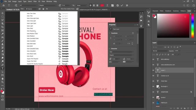 Adobe Photoshop Tutorial: Social Media Post Design(Facebook, Instagram Banner) смотреть онлайн