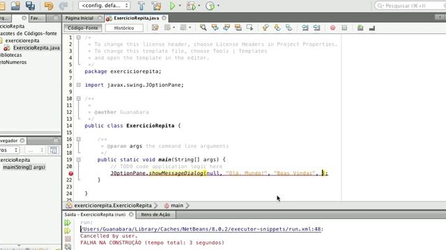 Exercício de Java #12 смотреть онлайн