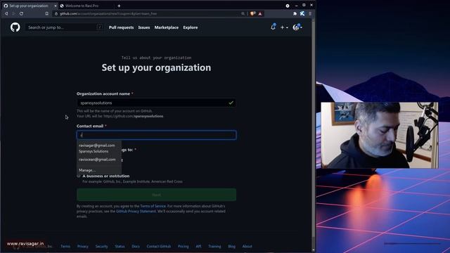 Create GitHub Organisation смотреть онлайн