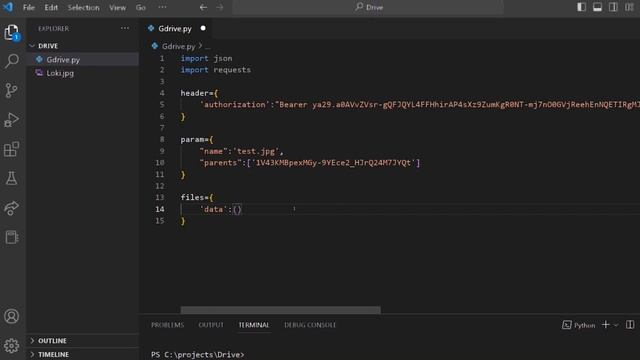 Upload files in google drive using Python | Tamil | Learn with Esprit смотреть онлайн