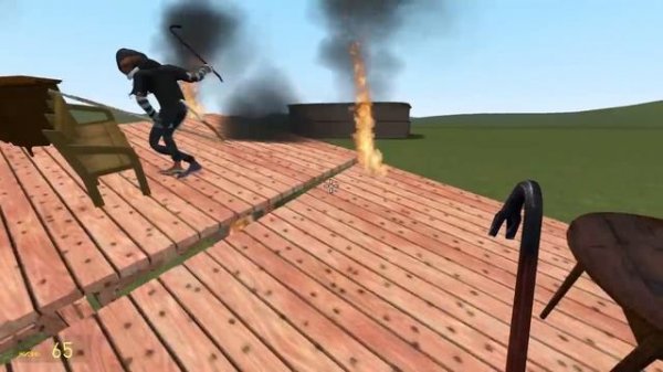 Выживание в падающем доме Гаррис Мод GMOD ► Garry's Mod