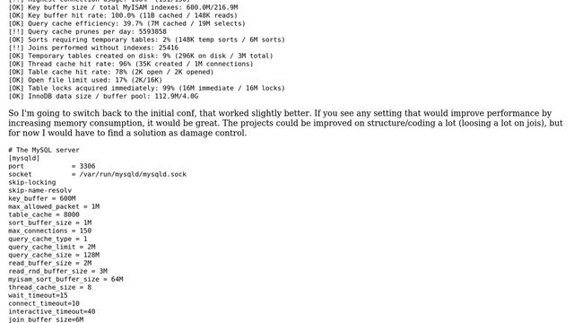 DevOps & SysAdmins: Mysql: less than half of memory used. High load (2 Solutions!!) смотреть онлайн
