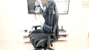 ZONE 51 Gravity Plus обзор. Игровое кресло с подставкой для ног