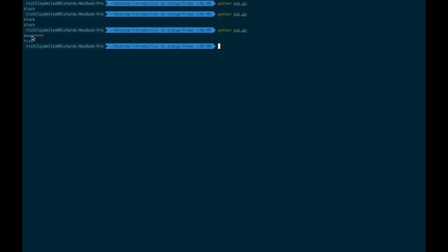 Django for WordPress Developers (007 instantiating an object of a class in python) смотреть онлайн