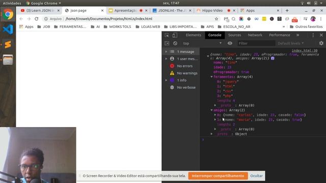 Aprenda JSON em 9 minutos - O que é JSON смотреть онлайн