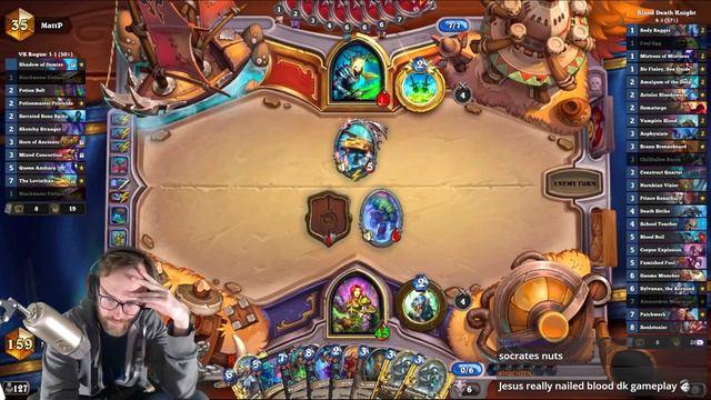 Blood Death Knight is actually broken now?! Location is busted in all DK decks! смотреть онлайн
