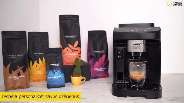 Kafijas aparāts De’Longhi Magnifica Evo ECAM290.61. смотреть онлайн