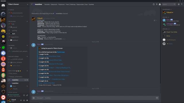 How to setup a Discord server music channel using Dyno bot - custom and secure смотреть онлайн