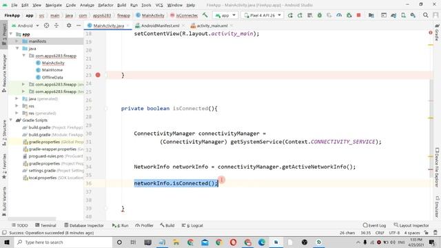 Check Internet Connectivity Android Studio App Hindi 2021 #internetconnectioninandroidstudio смотреть онлайн
