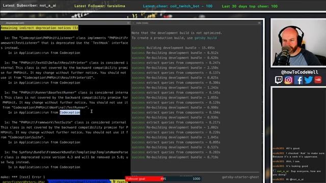 [PHP, Symfony, Gatsby ] Upgrading PHP packages and fixing Beta bugs смотреть онлайн