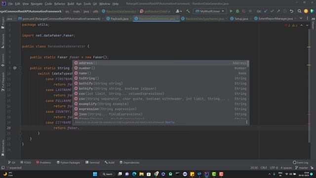 #18. |Rest Assured Framework| Create Utils For Random Data Generation In Framework | #restassured смотреть онлайн