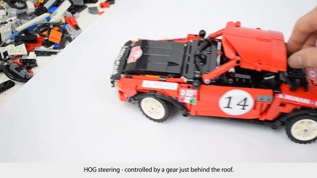 Lego Lancia Fulvia 1.6 HF Rally Car [TC18] смотреть онлайн