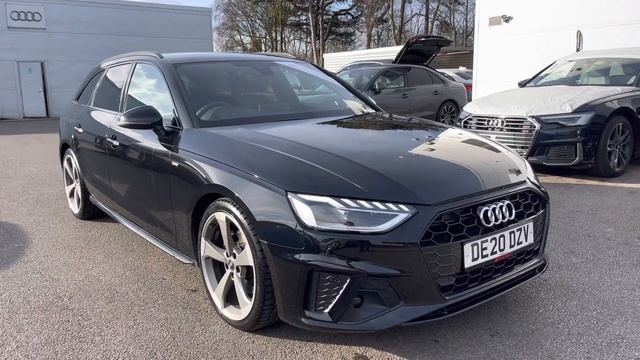 Approved Used Audi A4 Avant Black Edition 40 TFSI - Crewe Audi смотреть онлайн