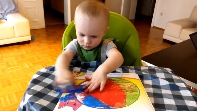 Пальчиковые краски. Учимся рисовать смотреть онлайн