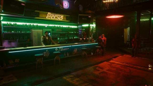 Cyberpunk 2077 - Places - El Coyote Cojo bar смотреть онлайн