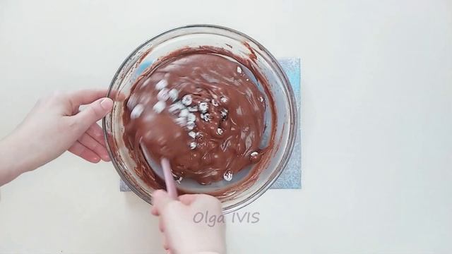 Шоколадный пирог с замороженными ягодами. Рецепт пирога с клюквой. смотреть онлайн