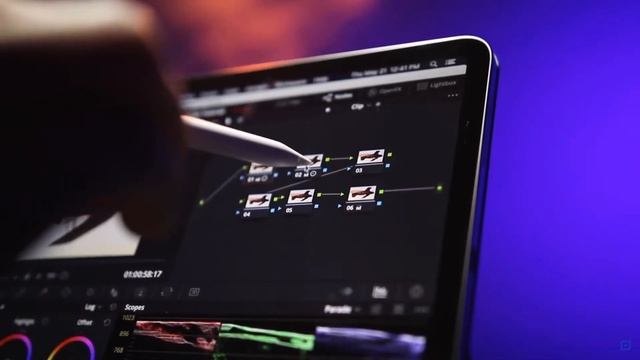 Монтаж видео в DaVinci Resolve на iPad Pro смотреть онлайн