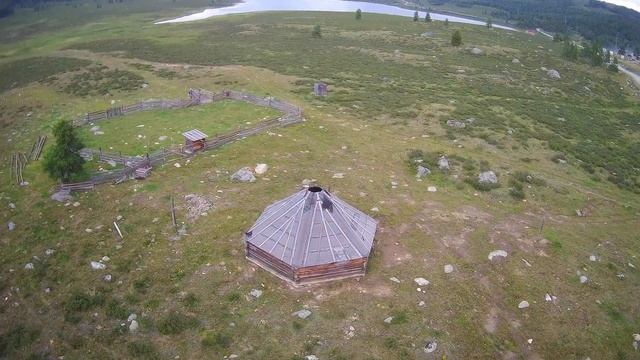 Горный алтай, дорога от с. Акташ на перевал Кату-Ярык смотреть онлайн