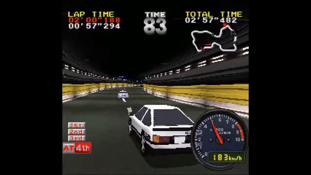 Shutokou Battle Drift King PS1 Gameplay - Type-86 смотреть онлайн